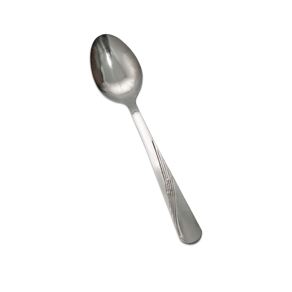 CUCHARA DE MESA LIA 1.3MM X 12 UND DISEÑO DIAGONAL