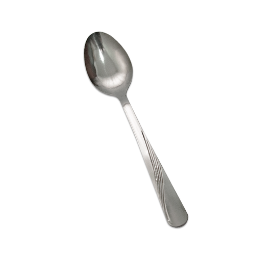 CUCHARA DE MESA LIA 1.3MM X 12 UND DISEÑO DIAGONAL